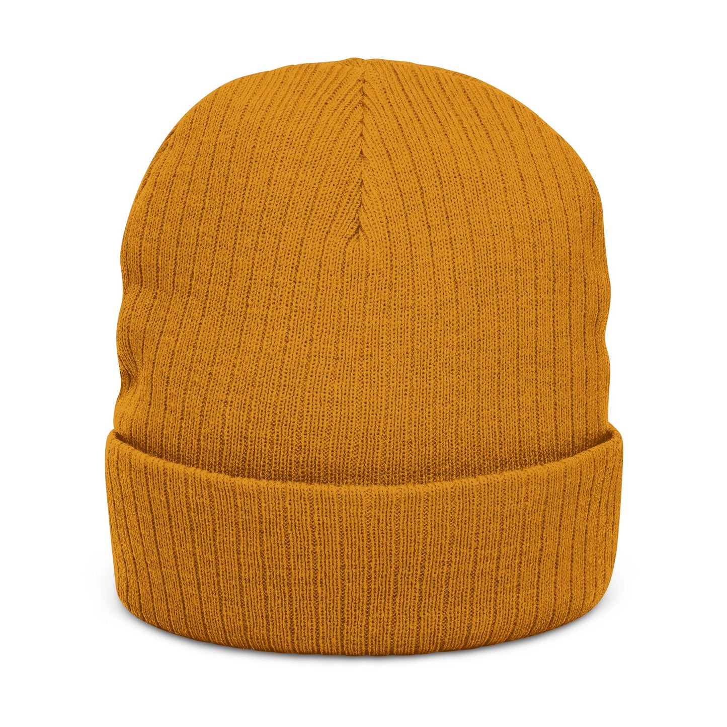 Stylish Ribbed Knit Beanie, Warm Winter Hat, Embroidered Beanie for Men and Women, Cozy Accessory for All Seasons, Perfect Gift Idea