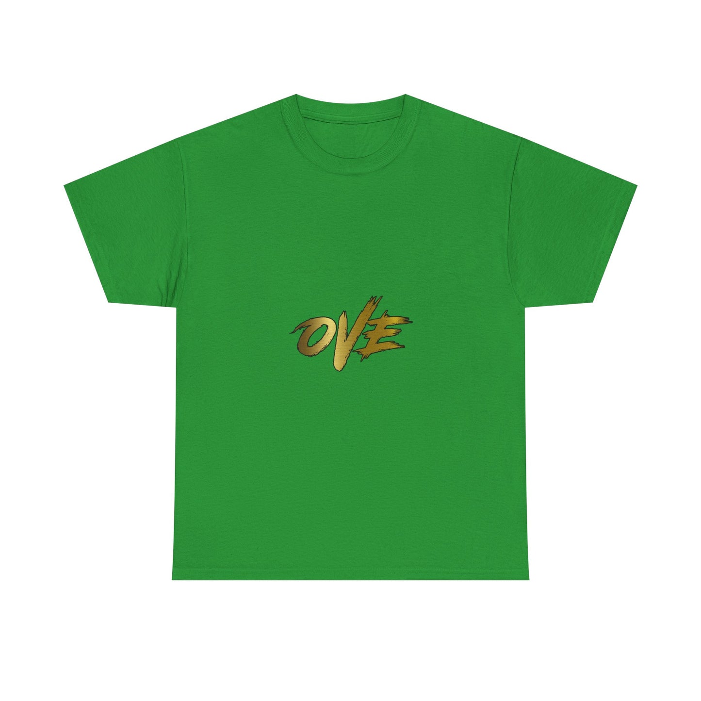 Stylish Unisex Cotton Tee with 'OVE' Design, Casual Wear, Gift for Him/Her, Birthday Outfit, Streetwear Fashion