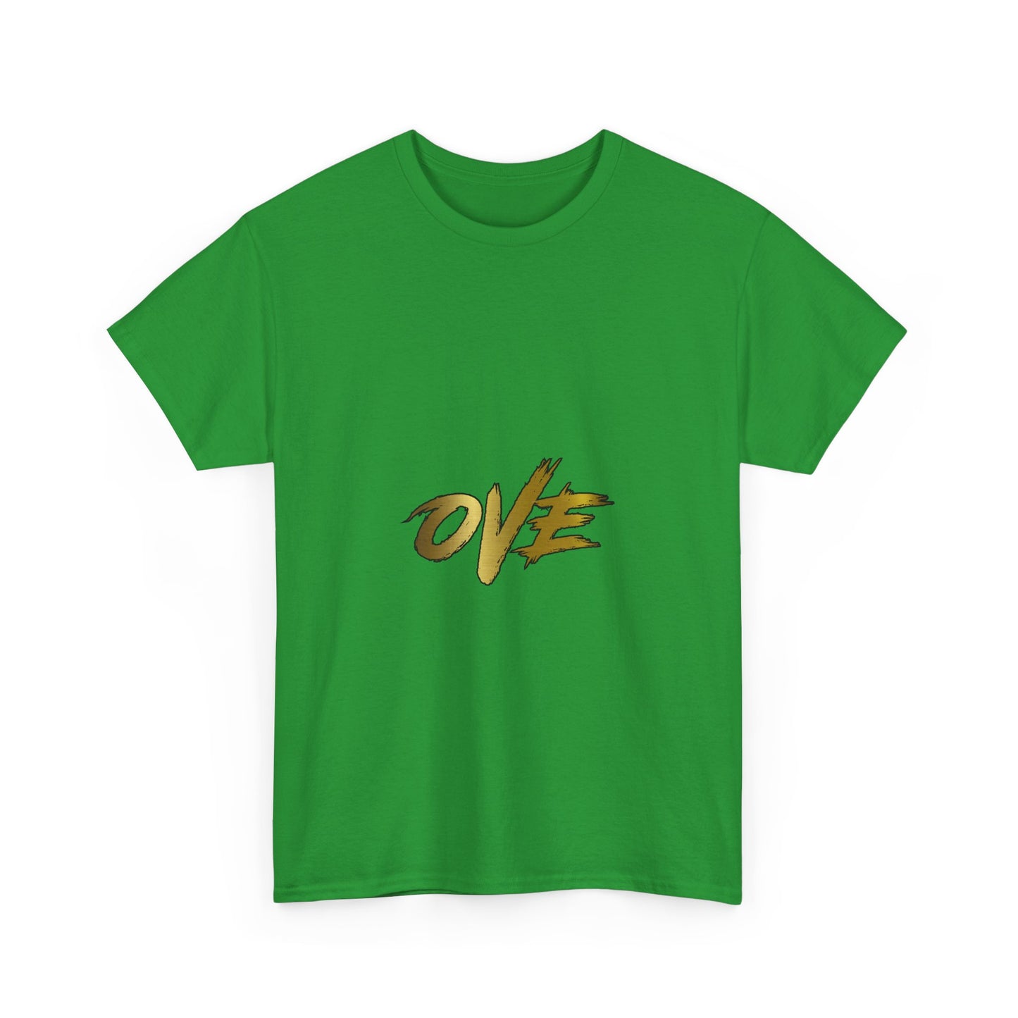 Stylish Unisex Cotton Tee with 'OVE' Design, Casual Wear, Gift for Him/Her, Birthday Outfit, Streetwear Fashion