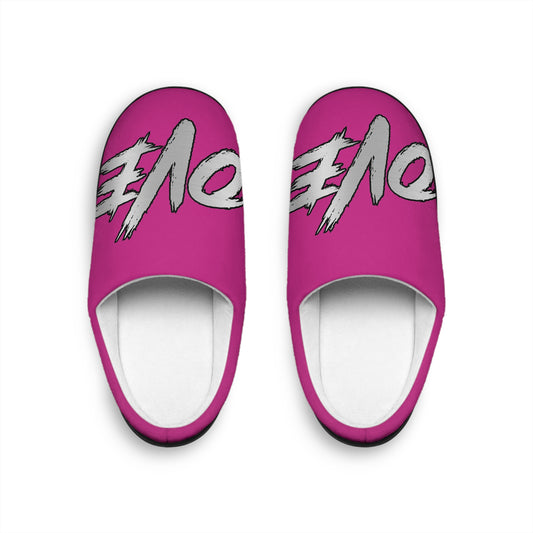 Chic Pink Indoor Slippers | Cozy Women's House Shoes | Cute Gift for Her | Relaxing Home Footwear | Trendy Lounge Slippers