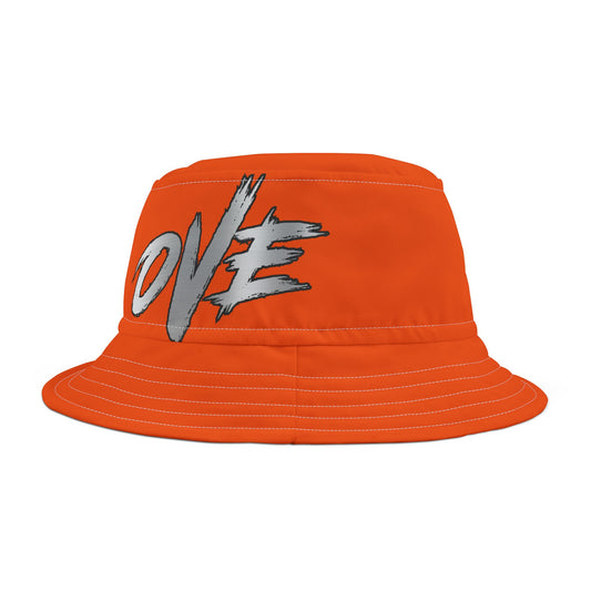 Vibrant Love Bucket Hat, Beach Accessory, Summer Hat, Festival Hat, Unisex Gift, Streetwear Fashion