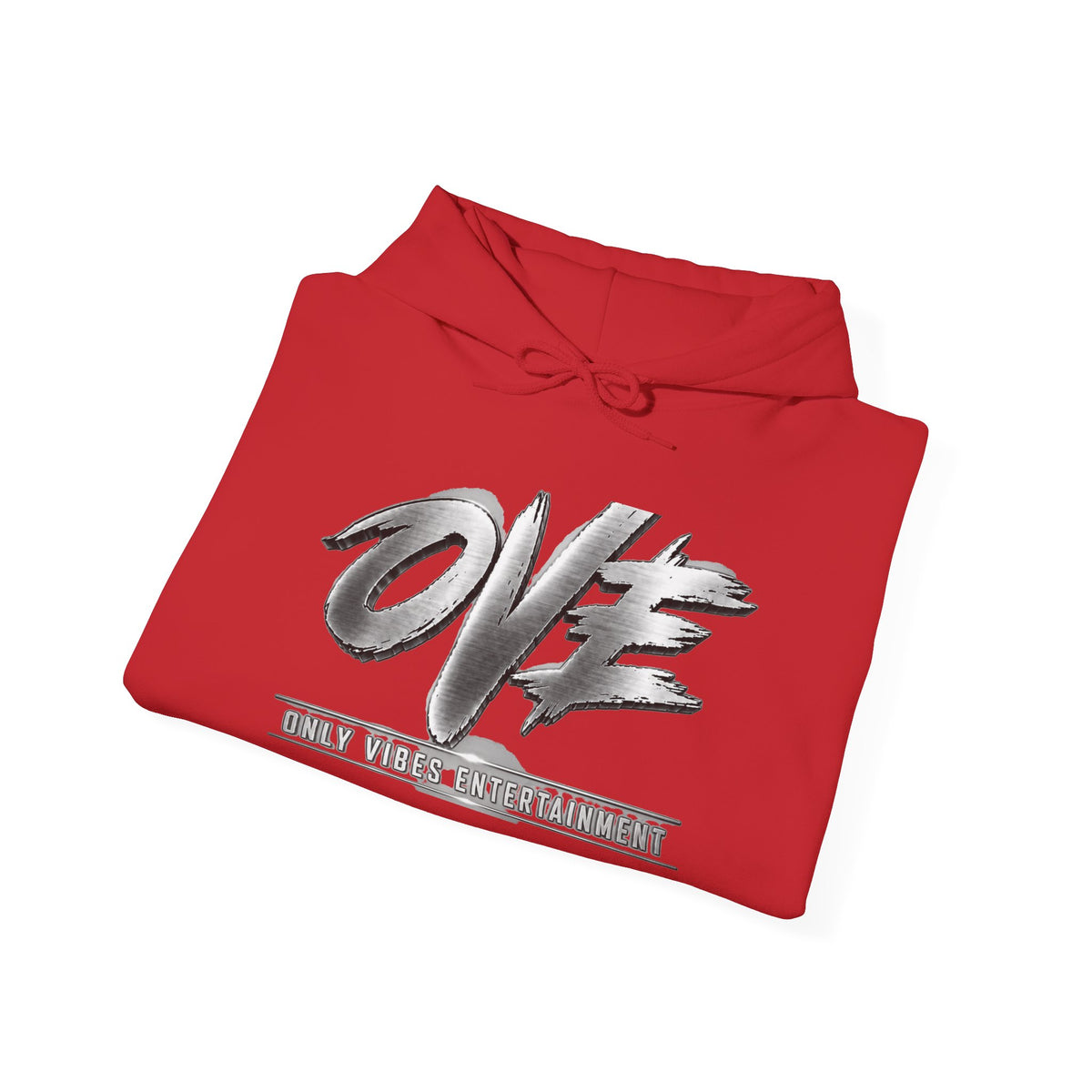 OVE Script Logo Hoodie — "Holy Vibes of the Almighty" Graphic Hooded Sweatshirt