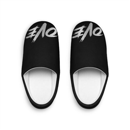 Cozy Black Indoor Slippers for Men, Comfortable House Shoes, Perfect for Relaxation, Gift for Him, Home Essentials, Self-Care