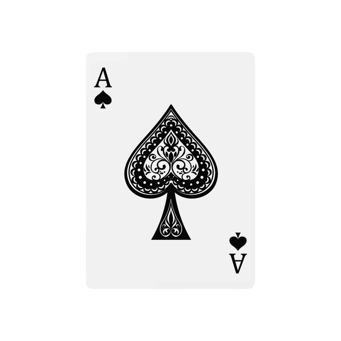 Poker Playing Cards Set, Custom Deck for Game Night, Stylish Black and Gold Design, Perfect for Poker Lovers, Gifts for Gamers