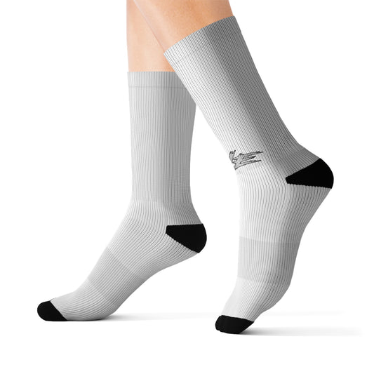 Sublimation Socks | Customizable Fun Crew Socks for Stylish Comfort, Perfect Gift for Birthdays, Holidays, Casual Wear