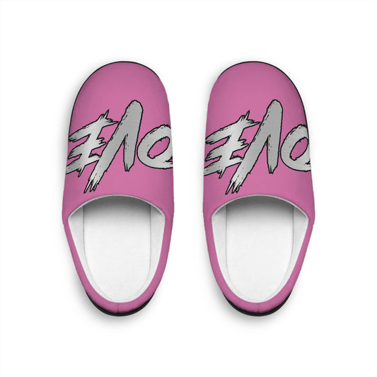 Trendy Pink Women's Indoor Slippers, Cozy House Shoes, Comfortable Loungewear, Gift for Her, Relaxation Slippers