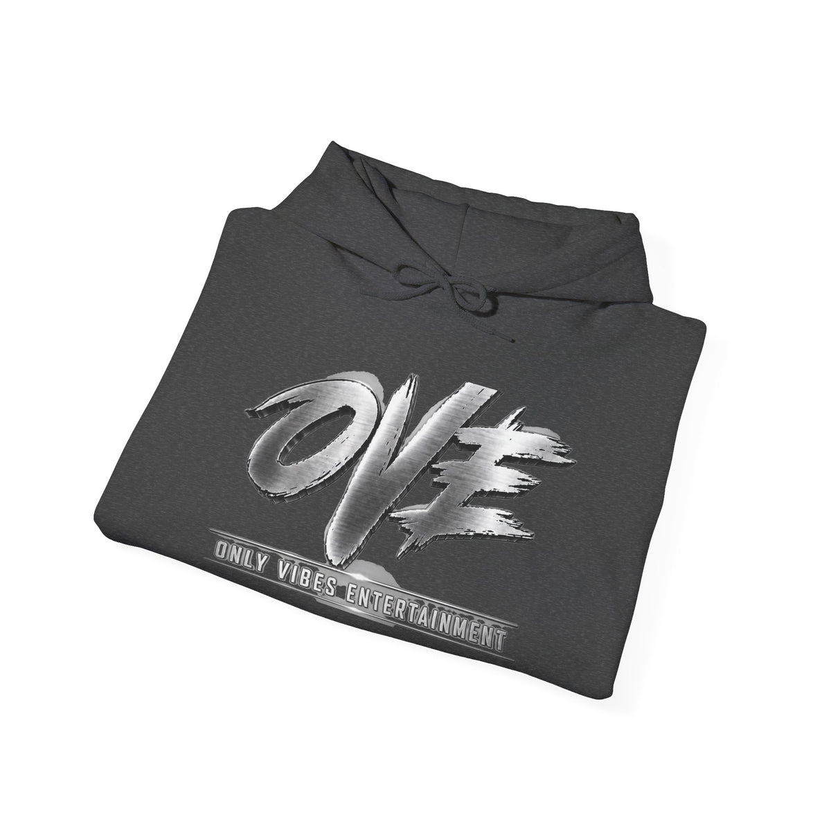 OVE Script Logo Hoodie — "Holy Vibes of the Almighty" Graphic Hooded Sweatshirt