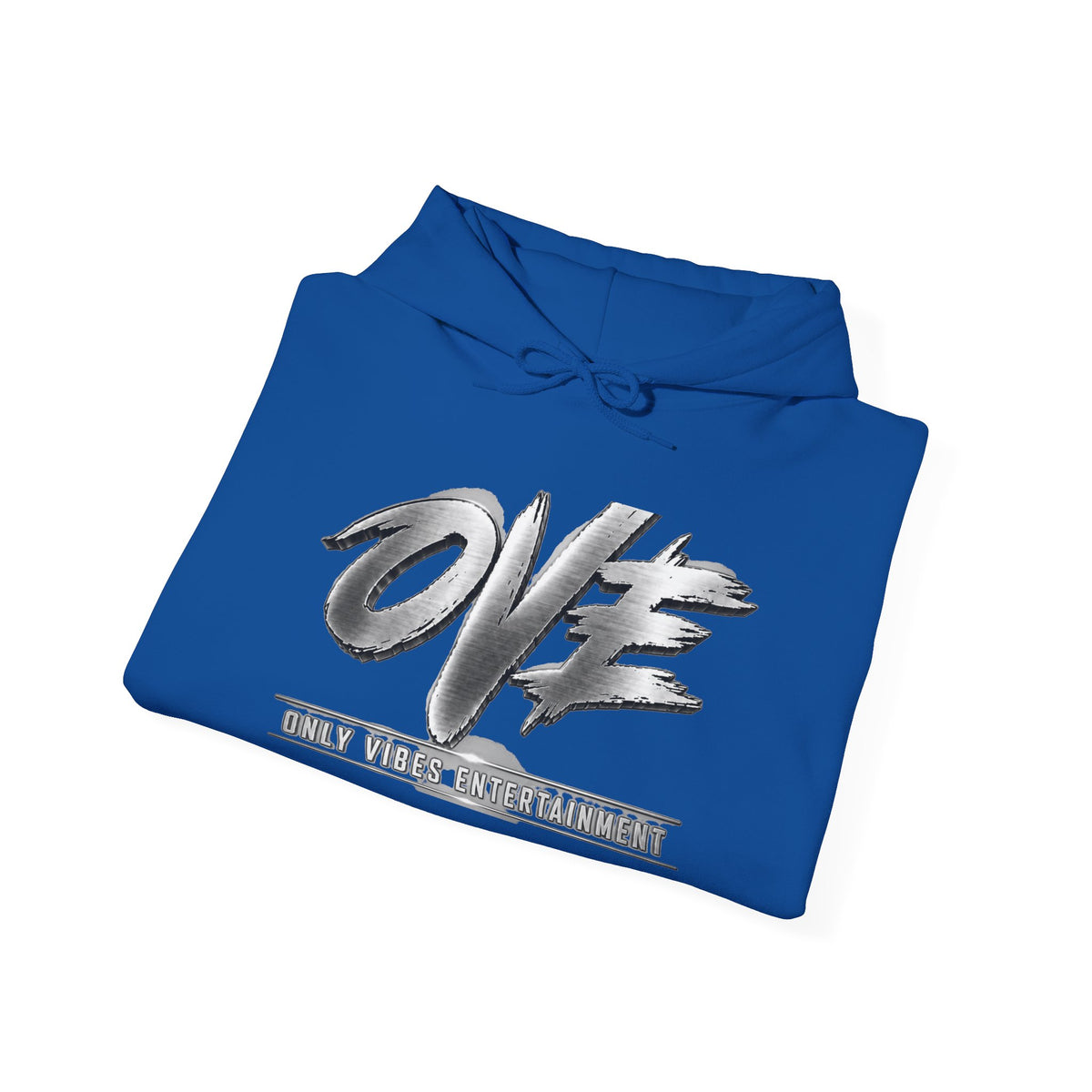OVE Script Logo Hoodie — "Holy Vibes of the Almighty" Graphic Hooded Sweatshirt