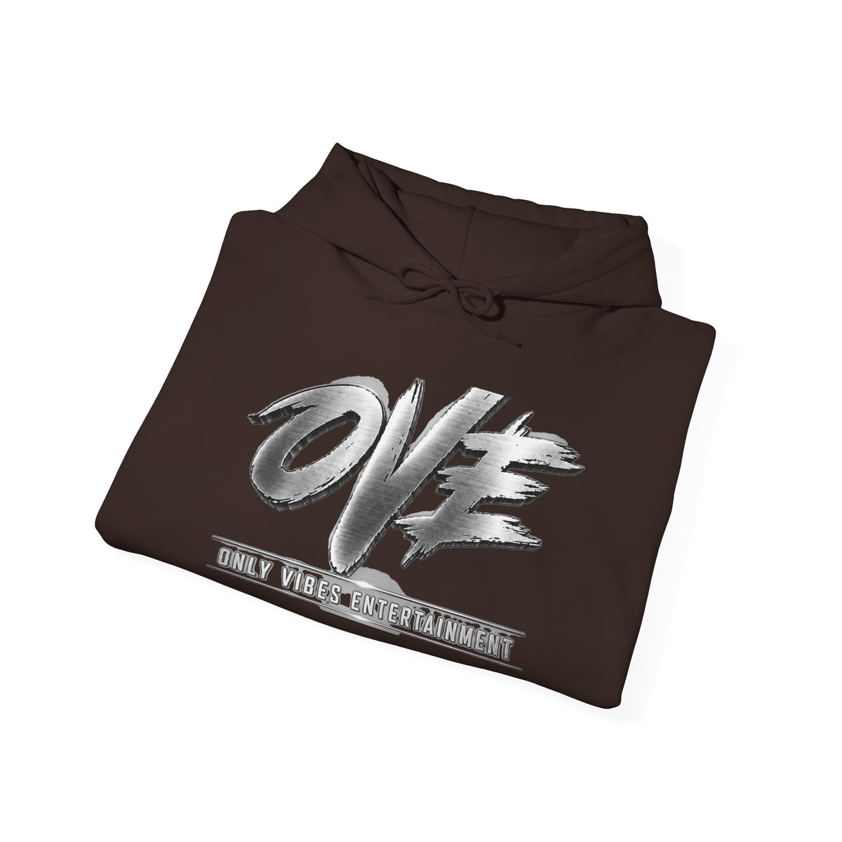 OVE Script Logo Hoodie — "Holy Vibes of the Almighty" Graphic Hooded Sweatshirt