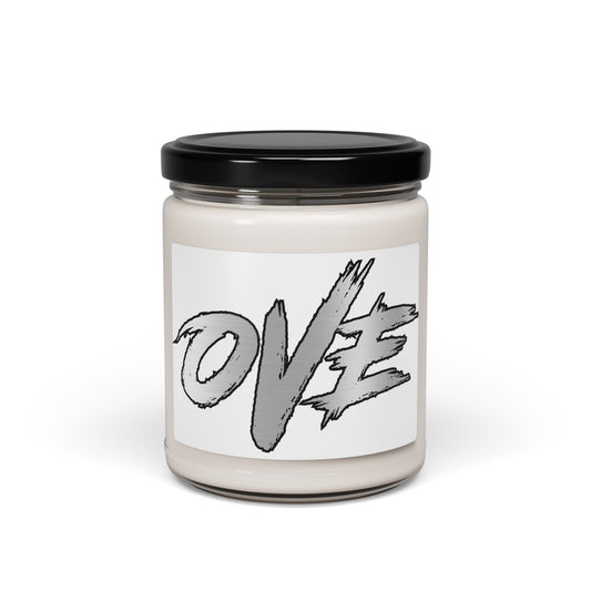Scented Soy Candle with Love Design | Aromatherapy Candle, Gift for Her, Home Decor, Eco-Friendly, Relaxation, Self-Care