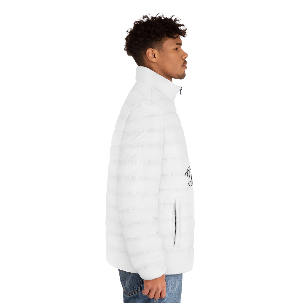 OVE Men's Puffer Jacket (AOP)